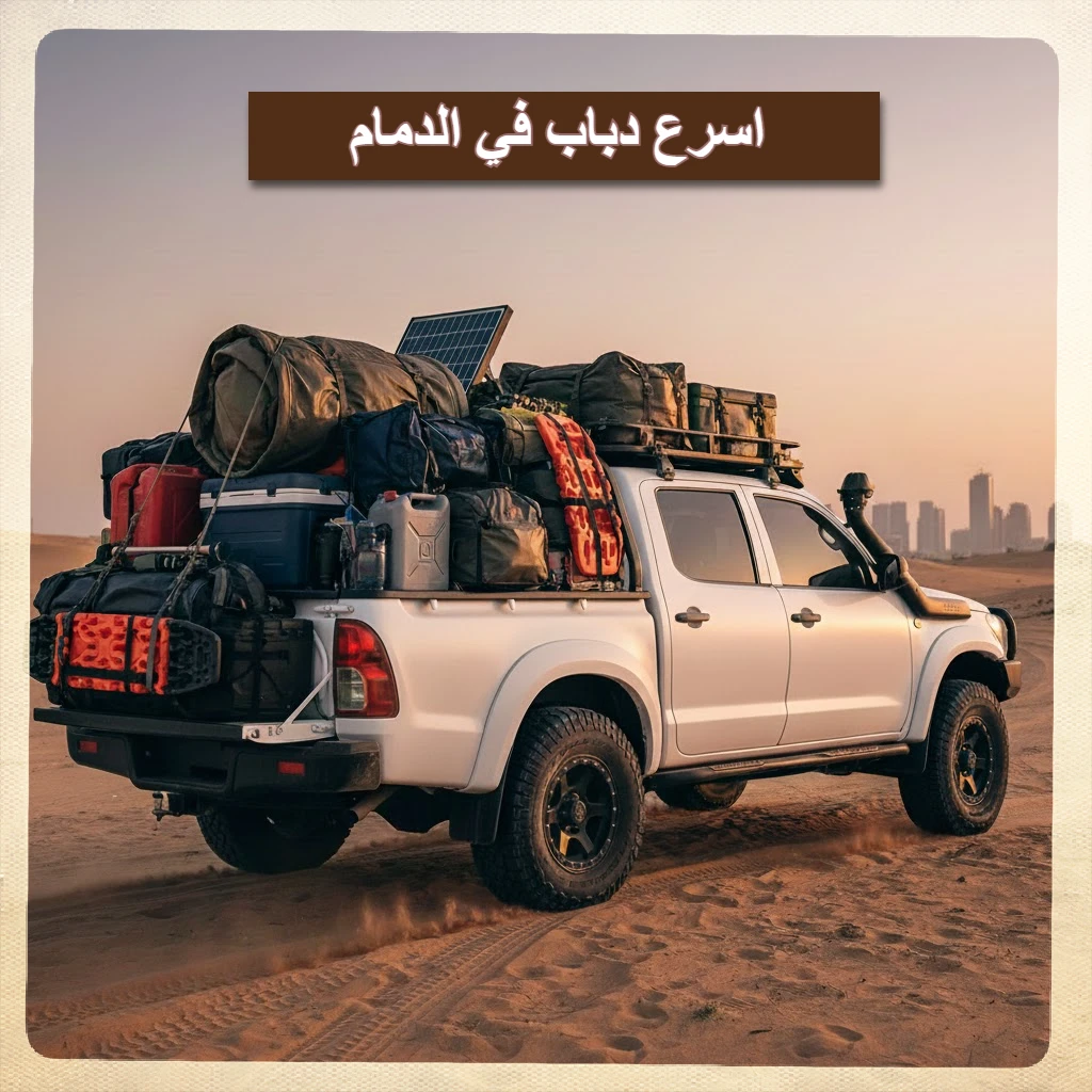 اسرع دباب في الدمام